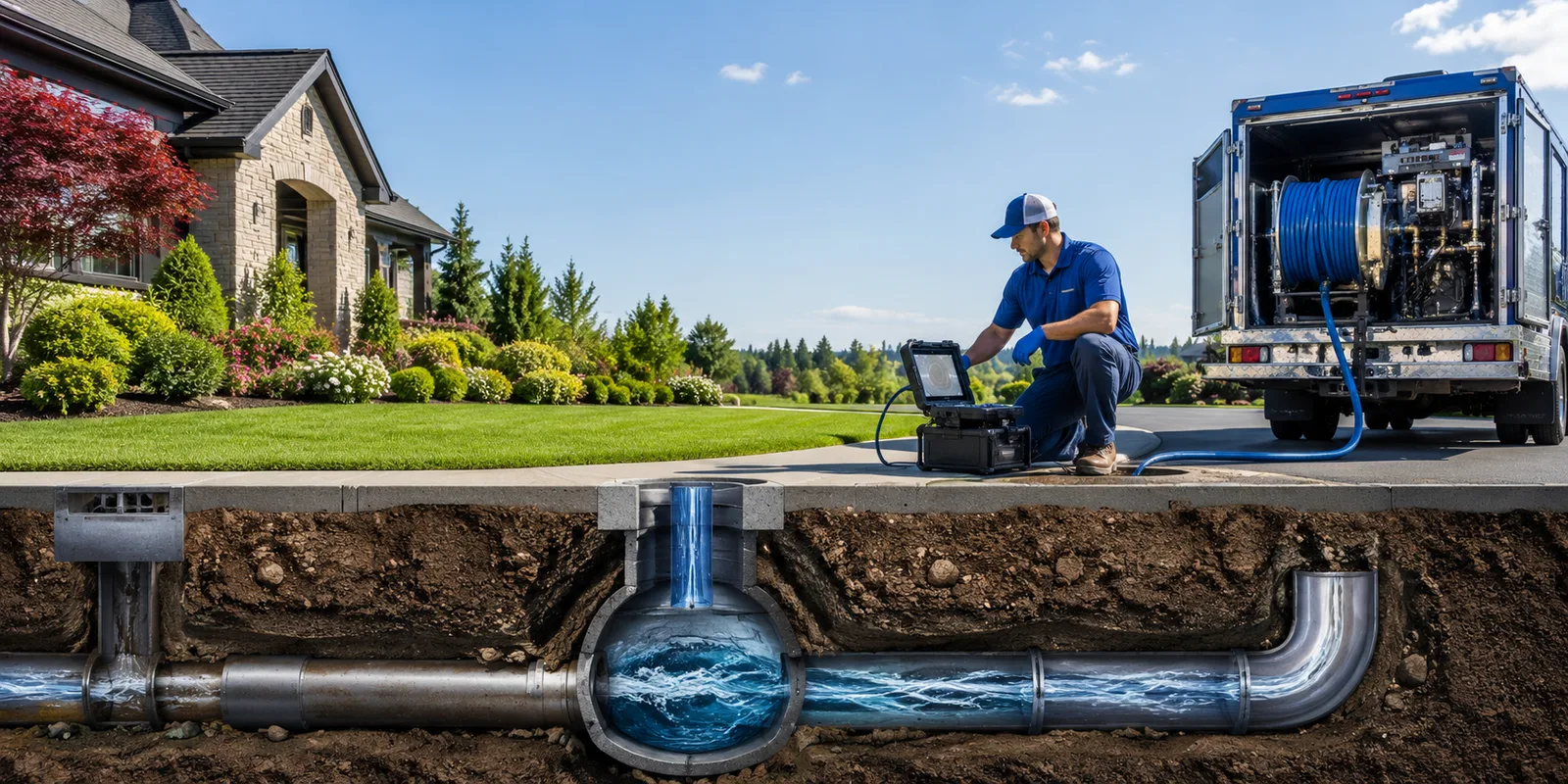 Drainage restoration information for West Liberty, OH